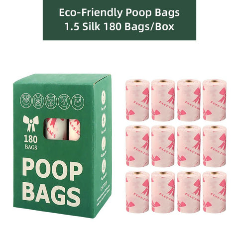 White Thickened Dog Poop Bags 360 Pack - 24 Rolls, 15 Bags per Roll, 22 x 30cm Leak-Resistant Easy-Tear Pet Waste Bags for Dog Walking, Travel and Daily Clean-Up In Australia - Darrahopens
