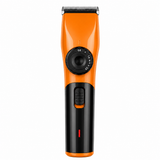 Orange Rechargeable Pet Hair Clippers – Cordless Dog & Cat Grooming Trimmer with Adjustable Cutting Length, Guide Combs, USB Charging & Grooming Accessories In Australia - Darrahopens
