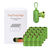 Degradable Dog Poop Bags with Dispenser - 16 rolls Pet Waste Bags, Leak Resistant Easy Tear Design, Portable Clip Holder for Dog Walking and Outdoor Clean Up In Australia - Darrahopens