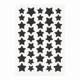 Star Acne Patches Black 5 Sheets - 40 Stars Per Sheet, Hydrocolloid Blemish Stickers, Waterproof Sweat-Resistant Star Pimple Covers In Australia - Darrahopens