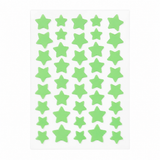 Star Acne Patches Green 5 Sheets - 40 Stars Per Sheet, Hydrocolloid Blemish Stickers, Waterproof Sweat-Resistant Star Pimple Covers