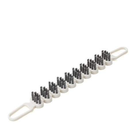 2-Pack Bendable Crevice Cleaning Brush Set - Flexible U-Shaped Faucet and Gap Brush - Dense Soft Bristles, Multi-Surface Use for Kitchen Sink and Bathroom Tile Grout