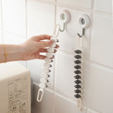 2-Pack Bendable Crevice Cleaning Brush Set - Flexible U-Shaped Faucet and Gap Brush - Dense Soft Bristles, Multi-Surface Use for Kitchen Sink and Bathroom Tile Grout