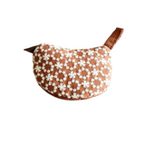 2 PCS Brown Blue Bird Shaped Pot Lid Lifter Heat Resistant Cotton Potholder - Embroidered Floral Kitchen Accessory for Saucepan Handles and Hot Cookware In Australia - Darrahopens