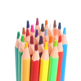 24-Colour Coloured Pencil Set - Hexagonal Drawing Pencils with Vibrant Assorted Colours, Metal Storage Tin for Sketching, Colouring, Illustration and Art In Australia - Darrahopens