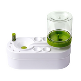 Green Automatic Paint Brush Washer - One-Touch Water Changing Brush Cleaning Station with Rinse Basin, Water Reservoir and Brush Holder for Watercolour and Art Painting In Australia - Darrahopens