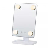 Clevinger Bel Air Led Illuminated Makeup Vanity Mirror Adjustable Tilt Function