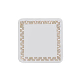 Clevinger Set of 4 MDF Coasters Gold Border