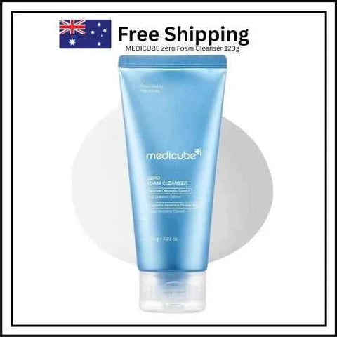 MEDICUBE Zero Foam Cleanser 120g – Deep Cleansing, Pore Care – AU Seller