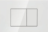R&T Standard Cisterns Push Plates - Square White