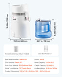 VEVOR 6L Water Distiller Home Countertop Purifier Machine 900W Plastic Container