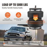 VEVOR Air Bag Suspension Kit, Air Springs Suspension Bag Kit Compatible with 2014-2023 Dodge Ram 2500 2WD 4WD, 5000 lbs Loading, 5 to 100 PSI