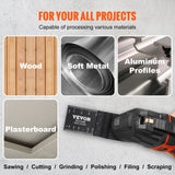 VEVOR 30PCS Multi Tool Blades Kits, Universal Quick Release Oscillating Saw Blades, 8 Types Wood Metal Plastic Oscillating Tool Blades, Fit Dewalt Bosch Milwaukee Hitachi Chicago Craftsman
