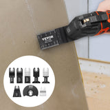 VEVOR 30PCS Multi Tool Blades Kits, Universal Quick Release Oscillating Saw Blades, 8 Types Wood Metal Plastic Oscillating Tool Blades, Fit Dewalt Bosch Milwaukee Hitachi Chicago Craftsman