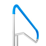 VEVOR Pool Handrail 54 x 36 inch Stainless Steel with Base Plate for Spas