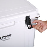 VEVOR Insulated Portable Cooler, 65 qt, Holds 65 Cans, Ice Retention Hard Cooler with Heavy Duty Handle, Ice Chest Lunch Box for Camping, Beach, Picnic, Travel, Outdoor, Keeps Ice for up to 6 Days