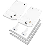 Murphy Mounting Wall Springs Mechanism, Heavy Duty Support Hardware DIY Kit, Bed Springs Mechanism Ideal for King Queen Bed (Vertical), White
