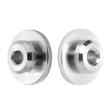 VEVOR 51Pack Cable Railing Kit 3.2mm Wheel Protector Sleeves, Bundle with Black Invisible 3.2mm Swage Tensioner and Terminal, Cable Railing Post Safeguard Covers for 0.41inch Horizontal Hole Post