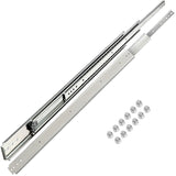 VEVOR Drawer Slide Soft Close Drawer 1Pair 34" Ball Bearing Full Extension 500lb