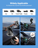 VEVOR Car Stereo Radio CarPlay Touchscreen 254mm Apple Android Front/Rear Camera