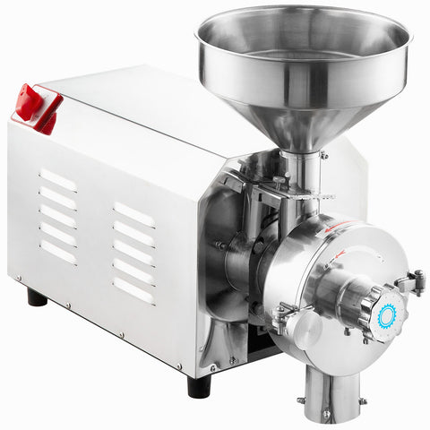 VEVOR Grain Grind Mill Grain Grinding Machine 2200W Food Processing Machinery