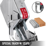 VEVOR Manual U-shape Sausage Clipper Clipping Machine Food Clipping Maker for Sausage Packing Sealing with 2 Boxes of Buckles 8000pcs