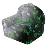VEVOR Toddler Chair Glow in the Dark Plush Baby Chair Playroom Furniture Grey