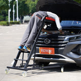 VEVOR Automotive Topside Creeper, with Adjustable Height 48" to 76", 181.44KGS Capacity High Creeper, 4 Swivel Caster Wheels, Heavy Duty Foldable Creeper for Auto Repair and Maintenance