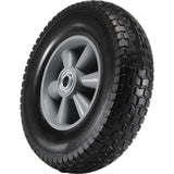 VEVOR Solid PU Run-Flat Tire Wheel, 254 mm, 2-Pack, 81.6 kg Dynamic Load, 99.8 kg Static Load, Flat Free Tubeless Tires and Wheels for Hand Truck, Utility Cart, Dollies, Garden Trailers, Various Carts