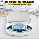 VEVOR Lab Analytical Balance Digital Precision Scale 5000gx0.01g High Precision