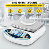 VEVOR Lab Analytical Balance Digital Precision Scale 5000gx0.01g High Precision