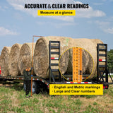 VEVOR Load Height Measuring Stick 20' Sturdy Truck Height Stick Easy to Read