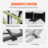 VEVOR 2-Bike Rack Hitch Mount 160lbs Folding Carrier Car Truck SUV 2