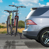 VEVOR 2-Bike Rack Hitch Mount 160lbs Folding Carrier Car Truck SUV 2