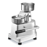 VEVOR Commercial Burger Patty Maker, 130mm Hamburger Beef Patty Maker, Heavy Duty Food-Grade Stainless Steel Bowl Burger Press Machine, Kitchen Meat Forming Processor with 1000 Pcs Patty Papers