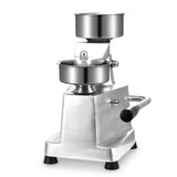 VEVOR Commercial Burger Patty Maker, 130mm Hamburger Beef Patty Maker, Heavy Duty Food-Grade Stainless Steel Bowl Burger Press Machine, Kitchen Meat Forming Processor with 1000 Pcs Patty Papers