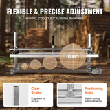 VEVOR Portable Chainsaw Mill 14"-36" Guide Bar 0.2"-11.81" Cutting Thickness