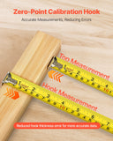VEVOR Tape Measure 7620mm Retractable Imperial Metric for Decoration