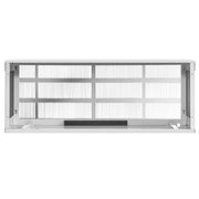 VEVOR Air Conditioner Wall Sleeve 42 in with Exterior Grille Wall AC Sleeve
