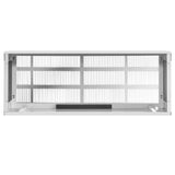 VEVOR Air Conditioner Wall Sleeve 42 in with Exterior Grille Wall AC Sleeve