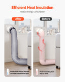 VEVOR Air Conditioner Hose Cover Wrap Portable AC Insulated Exhaust Hose Sleeve