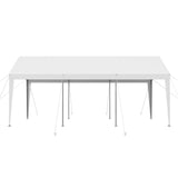 VEVOR Carport Car Canopy 10 x 20 FT Heavy Duty Portable Car Shelter Tent White