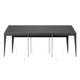 VEVOR Carport Car Canopy 10 x 20 FT Heavy Duty Portable Car Shelter Tent Grey