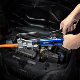 VEVOR Hydraulic Flaring Tool Kit, 45° Double Flaring Tool, Brake Repair Brake Flaring Tools for 3/16"-1/2", Brake Flare Tool with Tube Cutter, 32 PCS Tube Flaring Tools for Copper Lines, Black
