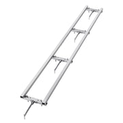 VEVOR Rail Mill Guide System, 9 ft Milling Guide, 4 Crossbar Kits Chainsaw Mill Rail Guide, Aluminum Adjustable Saw Mill Rail System Work with Chainsaw Mills for Builders and Woodworkers
