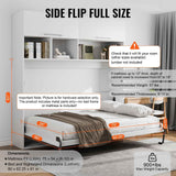 Murphy Bed Kit, Queen Size, Deluxe DIY Wall Bed Mechanical Hardware Kit, Pneumatic Lever Heavy Duty Bed Frame Support, Folding Cabinet Wall Bed Space Saving Design for Guestroom, Easy to Build