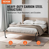 Murphy Bed Kit, Full Size, Vertical Deluxe DIY Wall Bed Mechanical Hardware Kit, Pneumatic Lever Heavy Duty Bed Frame Support, Folding Cabinet Wall Bed Space Saving Design for Guestroom
