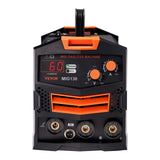 VEVOR MIG Welder 130Amp Gasless Flux Core Mig Welding Machine with IGBT Inverter