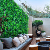 VEVOR Artificial Boxwood Panels, 6 PCS50.8x50.8cmBoxwood Hedge Wall Panels, PE Artificial Grass Backdrop Wall 4 cm, Privacy Hedge Screen for Decoration of Outdoor, Indoor, Garden, Fence, and Backyard