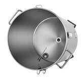 VEVOR 304 Stainless Steel Kettle, 8 GALLON Beer Brew Fermentor, Brew Bucket Fermentor for Brewing, Home Brewing Supplies with Base, Kettle Stock Pot Includes Lid, Handle, Valve, Spigot, Thermometer
